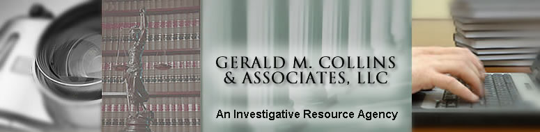 Gerald M. Collins - Investigative Resource Agency Header